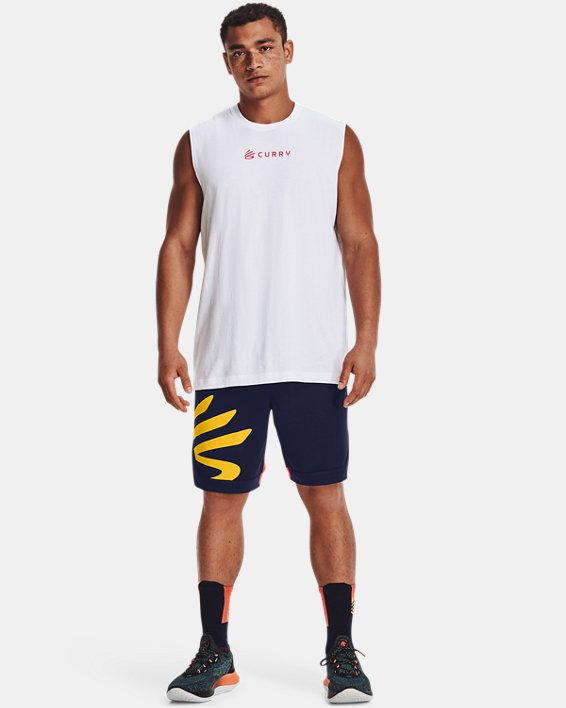 Men's Curry Graphic Tank, White, pdpMainDesktop image number 2